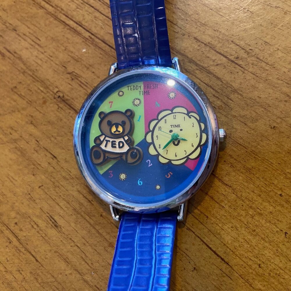 Teddy Fresh  Collectors Watch needs battery